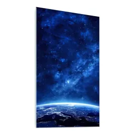 obraz-na-szkle-szklany-kosmos-ziemia-120x60cm