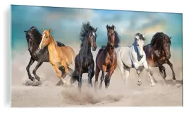 obraz-szklany-na-szkle-konie-w-galopie-120x60