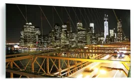 obraz-na-szkle-nad-mostem-brooklyn-ny-120x60cm