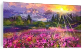 obraz-szklany-do-sypialni-jak-malowany-laka-120x60