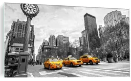 obraz-do-salonu-ze-szkla-szklany-taxi-new-york-ny