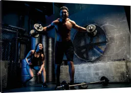 obraz-obrazy-na-plotnie-do-silowni-fitness-70x50