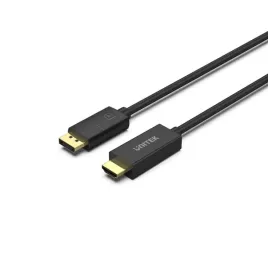 unitek-v1608a-adapter-kablowy-18-m-displayport-hdmi-szary