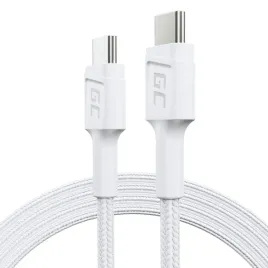 green-cell-kabel-bialy-usb-c-typ-c-12m-powerstream-power-delivery-60w