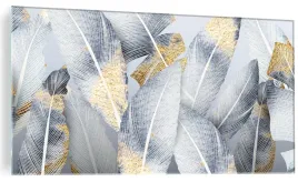 obraz-na-szkle-do-salonu-eleganckie-piorka-120x60