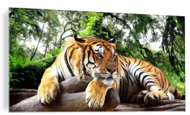 obraz-na-szkle-szklany-tygrys-foto-120x60cm