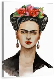 obraz-na-plonie-do-salonu-frida-kahlo-120x80-cm