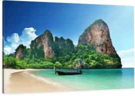obraz-na-plotnie-azja-wyspa-plaza-ocean-120x80-cm