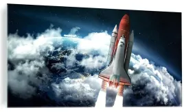 foto-obraz-szklany-scienny-kosmos-rakieta-100x50