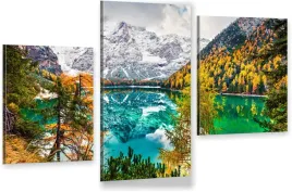 tryptyk-na-plotnie-piekne-jezioro-w-gorach-braies