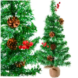 choinka-sztuczna-mala-juta-60cm-ozdobna-z-szyszkami-jarzebina-na-biurko