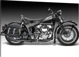 obraz-na-plotnie-motor-motocykl-retro-120x80