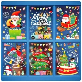 naklejki-na-okna-szyby-dekoracje-swiateczne-6-arkuszy-a4-mikolaj-prezent