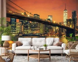 tapeta-winyl-new-york-most-miasto-noca-na-wymiar