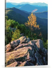 obraz-na-plotnie-gory-karpaty-wzgorza-80x120