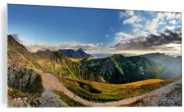 obraz-szklany-krajobraz-gorski-gory-120x60-cm