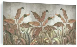 obraz-na-szkle-tropikalne-liscie-palmy-120x60