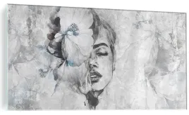 obraz-na-szkle-do-salonu-kobieta-twarz-120x60cm