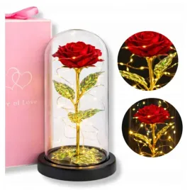 wieczna-roza-czerwona-prezent-dla-dziewczyny-kobiety-dzien-kobiet-led