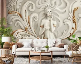 elegancki-wzor-kobieta-tapeta-winyl-na-flizelinie