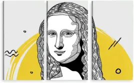 tryptyk-obraz-na-sciane-mona-lisa-nowoczesny