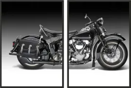 obraz-plakaty-dyptyk-60x40-motor-motocykl-plakat