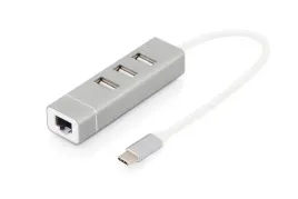 digitus-3-portowy-hub-usb-2-0-i-adapter-lan-fast-ethernet-ze-zlaczem-typ