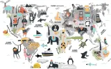 obraz-na-plotnie-dla-dzieci-mapa-110x70-wzory-stan-nowy