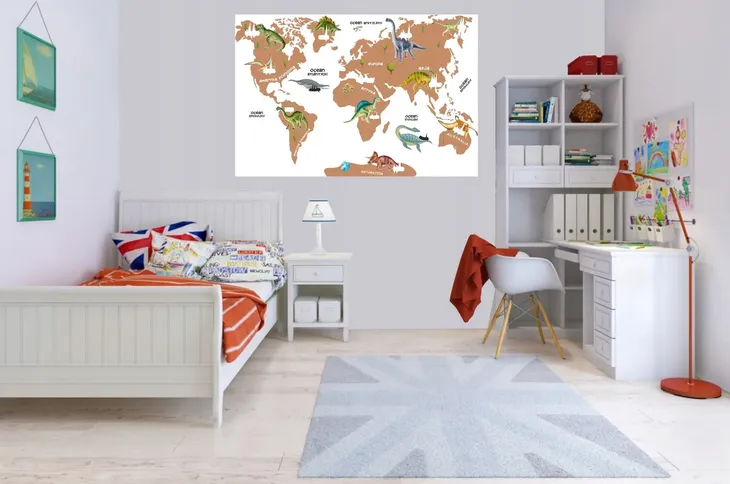 obraz-na-plotnie-dla-dzieci-mapa-110x70-wzory-material-wykonania-plotno