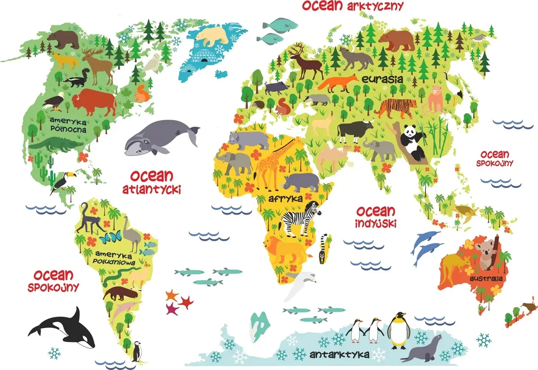 obraz-na-plotnie-dla-dzieci-mapa-70x50-wzory