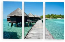 tryptyk-obraz-na-sciane-bali-domki-ocean-most-hit
