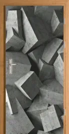 szesciany-3d-nowoczesna-okleina-na-drzwi-szafe