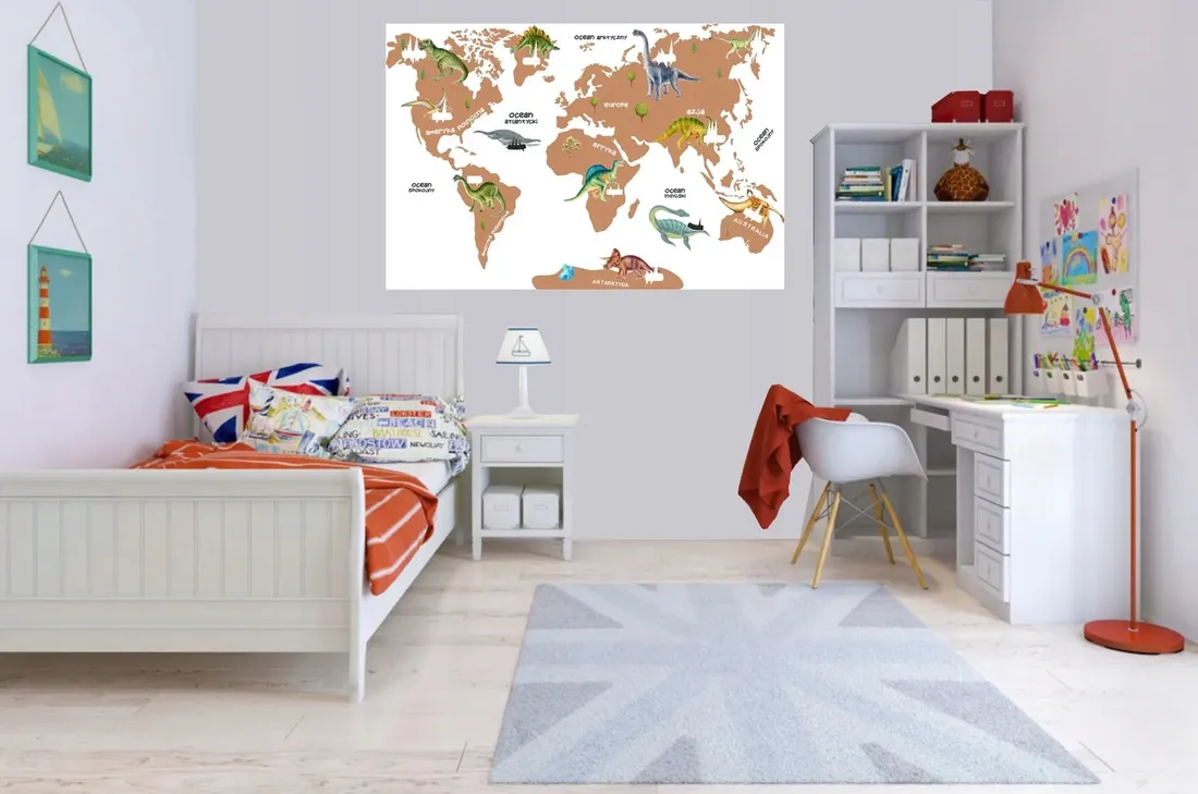 obraz-na-plotnie-dla-dzieci-mapa-100x70-wzory-stan-nowy