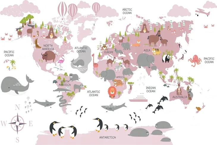 obraz-na-plotnie-dla-dzieci-mapa-100x70-wzory-kod-producenta-obraz-dla-dzieci-mapa-100x70