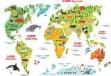 obraz-na-plotnie-dla-dzieci-mapa-100x70-wzory-stan-nowy-sposob-wykonania-druk-cyfrowy