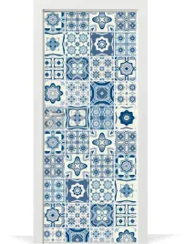 naklejka-na-drzwi-okleina-plytki-azulejos-95x205