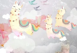 fototapeta-dla-dzieci-unicorn-chmury-twoj-wymiar
