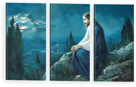 tryptyk-obraz-na-sciane-jezus-w-ogrodzie-oliwnym