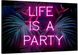 obraz-na-plotnie-party-nowoczesny-impreza-110x70