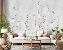 tapeta-winylowa-cement-beton-kwiaty-salonna-wymiar
