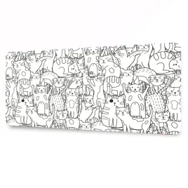 ochronna-mat-deskmat-na-biurko-koty-styl-doodle