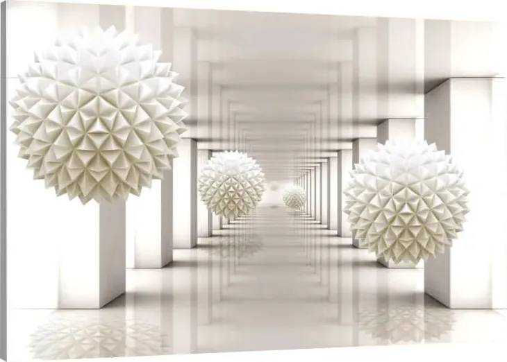 obraz-na-plotnie-kule-tunel-loft-3d-110x70