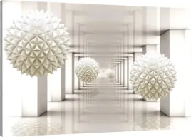 obraz-na-plotnie-kule-tunel-loft-3d-110x70