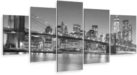tryptyk-5-cz-na-plotnie-new-york-most-manhattan