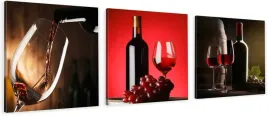 obrazy-tryptyk-canvas-do-jadalni-czerwone-wino