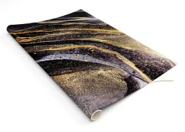 elegancki-zloty-kamien-laminowana-naklejka-meblowa