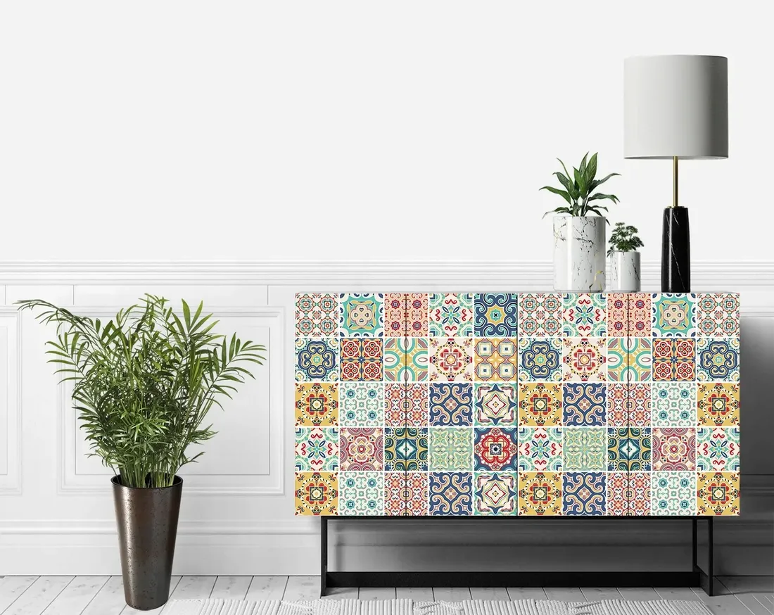 orientalny-patchwork-kolory-naklejka-na-meble