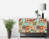 samoprzylepna-okleina-patchwork-retro-styl-100x50-stan-nowy