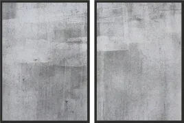 obraz-plakaty-dyptyk-60x40-szary-beton-abstrakcja