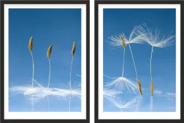 obraz-plakat-dyptyk-60x40-dmuchawce-nowoczesny